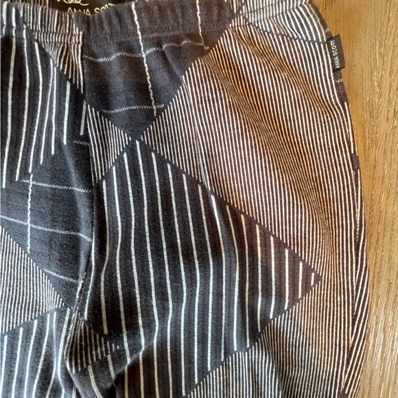Anna Scott Cotton Leggings with geometric design size: S - Picture 5 of 8